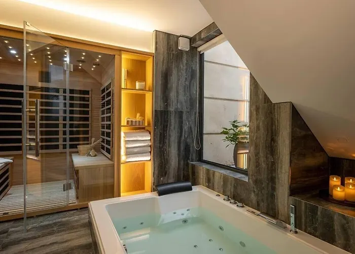 My Skydome - Marais - Lancry - 4 De Luxe Avec Climatisation Apartman *